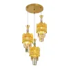 Modern and simple household chandeliers for living room, dining room and bedroom lighting, creative chandeliers with warm and cozy lighting decoration Application Scenario